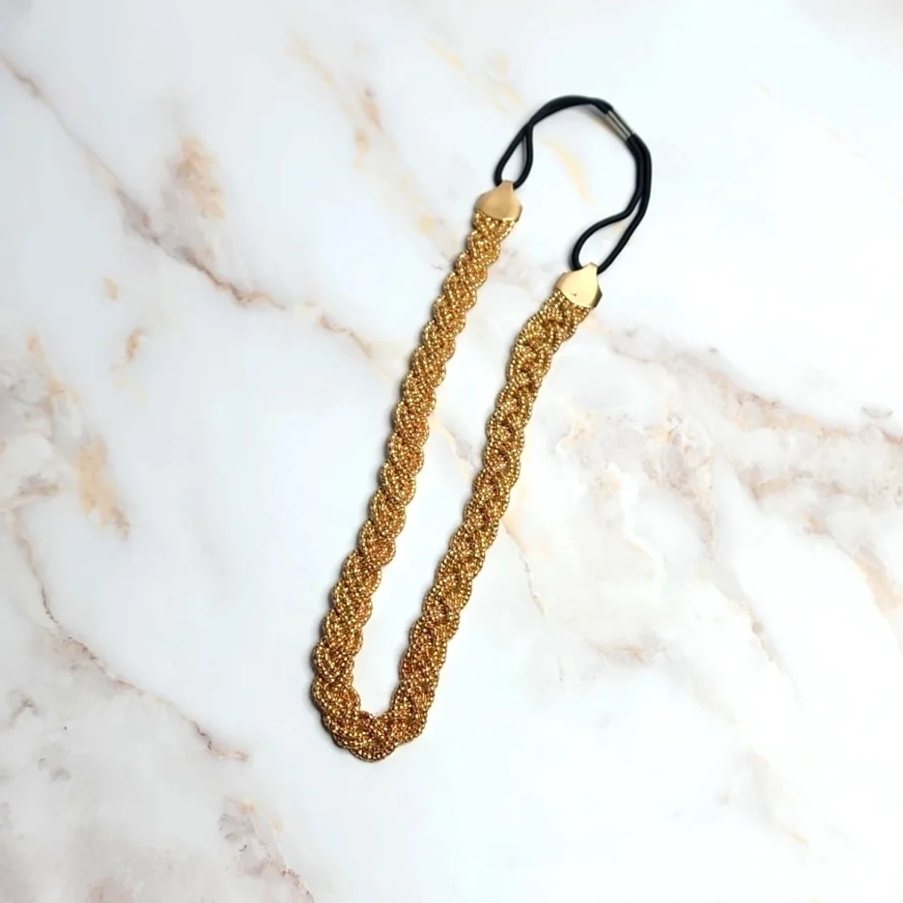 Metal chain, beads headband new without tags🔥 5/$25 Bundle Sale 🔥